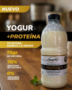 Yogur Proteico Red. En Lactosa X 1 Litro - Yogurlac